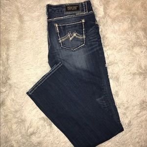 Miss Me Easy Boot Jeans Size 30 (37" inseam)